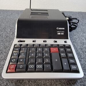 Canon MP27 MG Printing Calculator 12 Digit Two Color Desktop Business AC